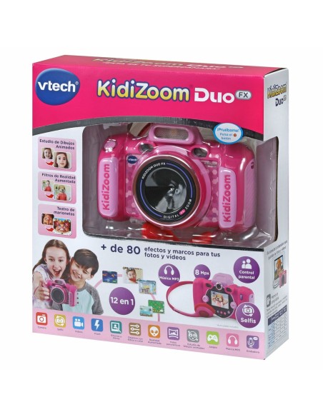 Appareil-photo pour enfants Vtech Kidizoom Duo DX Rose