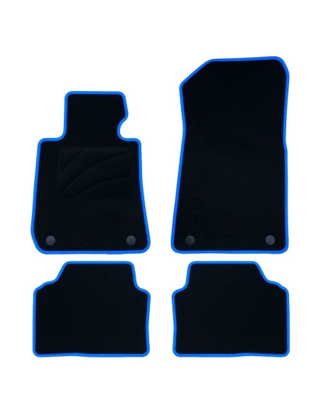 Set de tapis de voitures OCC Motorsport OCCBW0026BL Bleu 5 Pièces