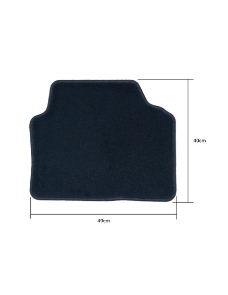 Set de tapis de voitures OCC Motorsport OCCBW0026BL Bleu 5 Pièces