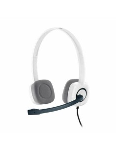 Casques avec Microphone Logitech Blanc