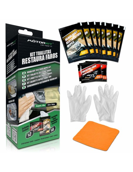 Lingettes pour phares Motorkit MOT1004