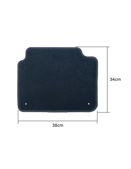 Set de tapis de voitures OCC Motorsport OCCBW0007LOG 5 Pièces