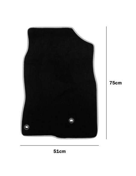 Set de tapis de voitures OCC Motorsport OCCHN0010RD 5 Pièces