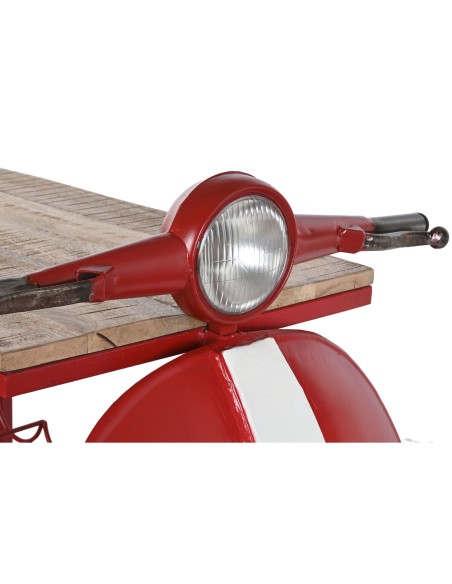 Range Bouteilles Home ESPRIT Rouge Métal 165 x 60 x 100 cm