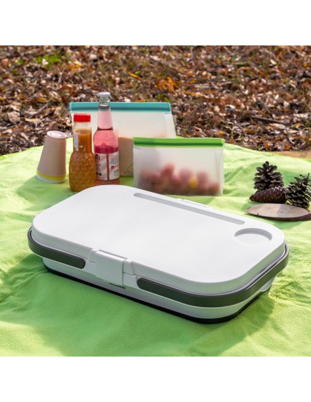 Panier de Pique-nique Pliable avec Couvercle-table Pickning InnovaGoods