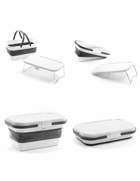 Panier de Pique-nique Pliable avec Couvercle-table Pickning InnovaGoods