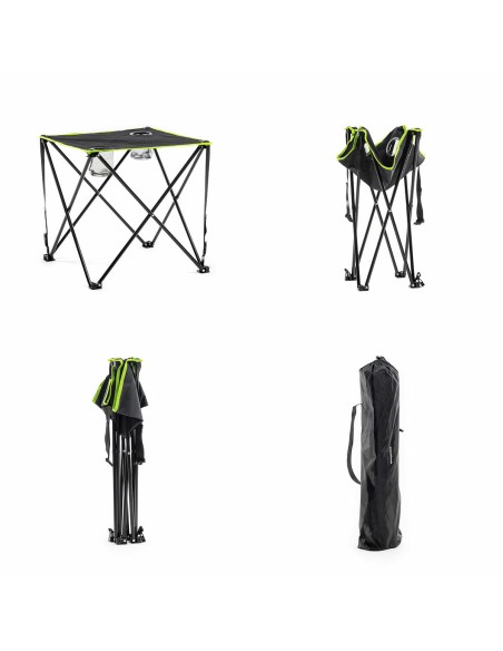 Table de Camping Pliable en Tissu avec Housse Cafolby InnovaGoods