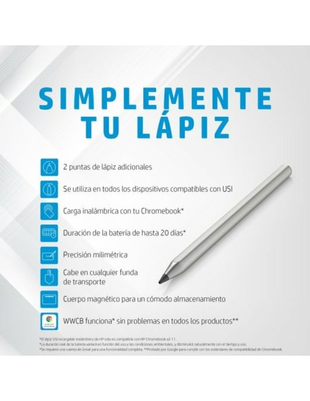 Stylet HP 3V1V2AA Argenté