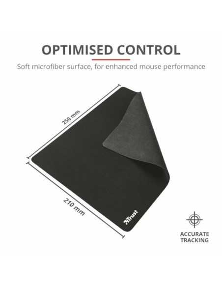 Tapis de Souris Trust 24193 Noir (1 Unité)