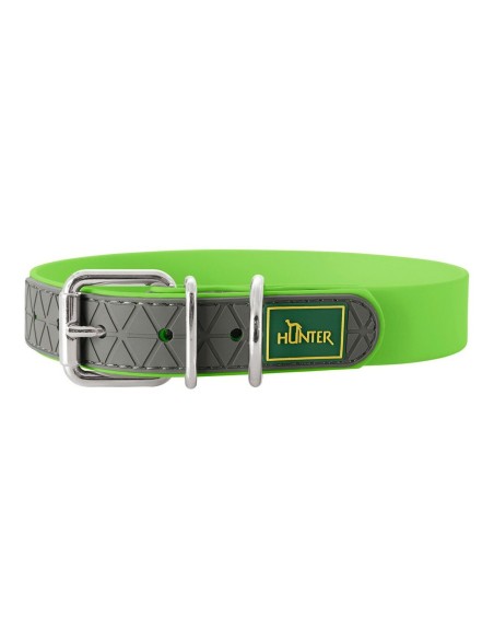 Collier pour Chien Hunter Convenience Taille M Vert (38-46 cm)