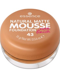 Base de Maquillage en Mousse Essence NATURAL MATTE Nº 43 16 g