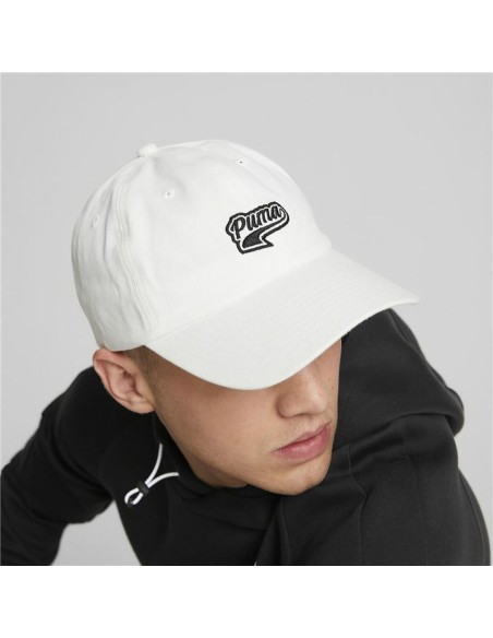 Casquette de Sport Puma Script Logo Blanc Multicouleur Taille unique