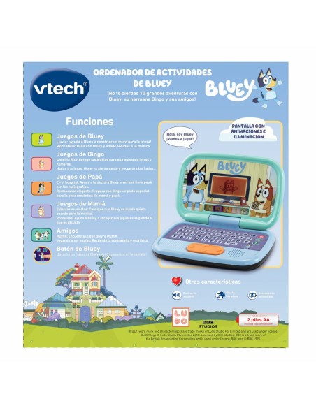 Ordinateur-jouet Vtech Bluey ES