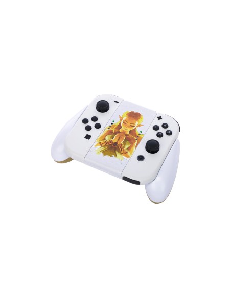 Contrôle des jeux Powera NSAC0059-01 Nintendo Switch Blanc/Or