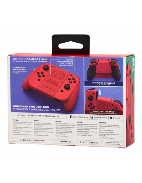 Contrôle des jeux Powera NSAC0058-02 Rouge Nintendo Switch