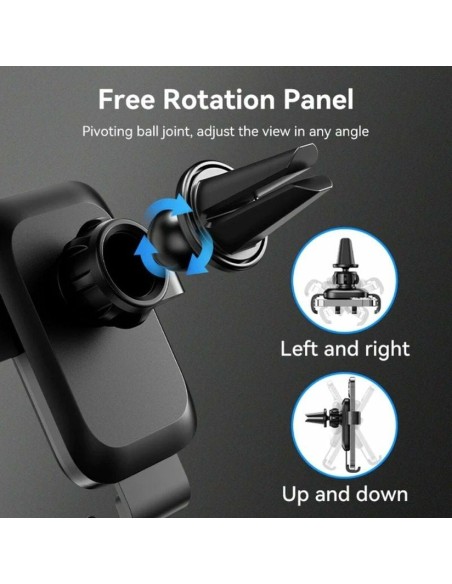 Support pour mobiles Vention KCTB0 Noir Plastique