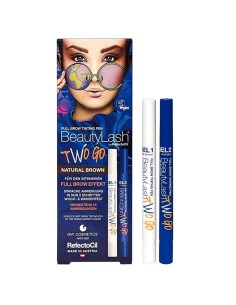 Teinture pour Cils RefectoCil BeautyLash Two Go Natural Brown 2 Pièces 2