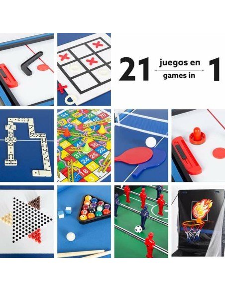 Table multi-jeux CB Games Plastique 124 x 81 x 60 cm
