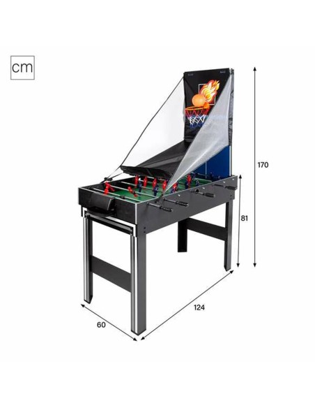Table multi-jeux CB Games Plastique 124 x 81 x 60 cm