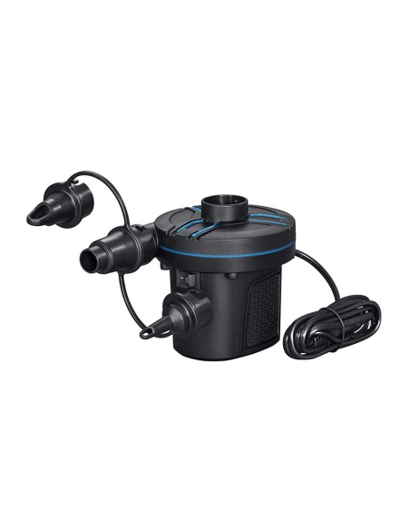 Bestway Gonfleur Électrique avec Prise, 11,3x10,1x11 cm, 680 litre/minute pour Gonflable et Camping 62252