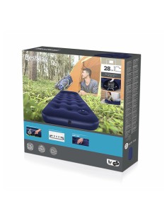 Bestway Matelas Gonflable Junior Individuel avec Pompe à Pied 185x76x28 cm Camping 67223 2