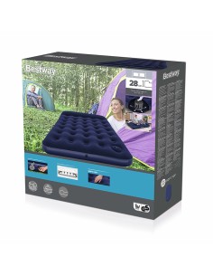 Bestway Matelas Double avec Gonfleur à Pied 191x137x28 cm Gonflable et Camping 67225 2