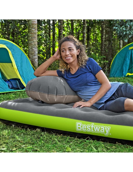 Bestway Matelas individuel Junior Roll & Relax 188x99x22 cm Gonflable et Camping 67619