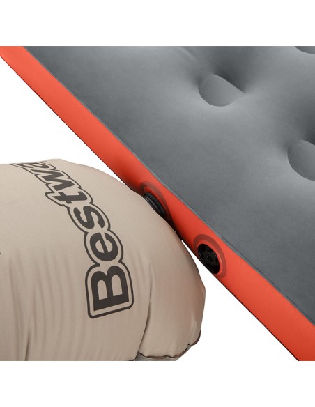 Bestway Matelas Double Roll & Relax 203x183x22 cm Gonflable et Camping 67703