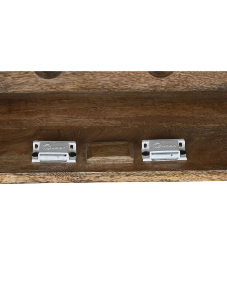 Range Bouteilles Home ESPRIT Blanc Bois de manguier 84 x 41 x 108 cm