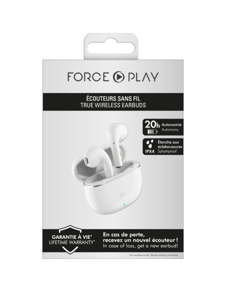 Écouteurs in Ear Bluetooth Big Ben Interactive FPYTWSBOUTON Blanc