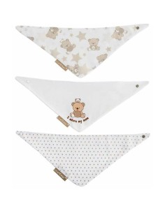 Ensemble de Bavoirs Bear 42 x 16 cm 3 Pièces 2