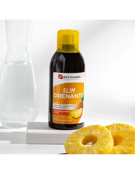 Supplément Alimentaire Forté Pharma Slim Drenante 500 ml Ananas 2 Unités