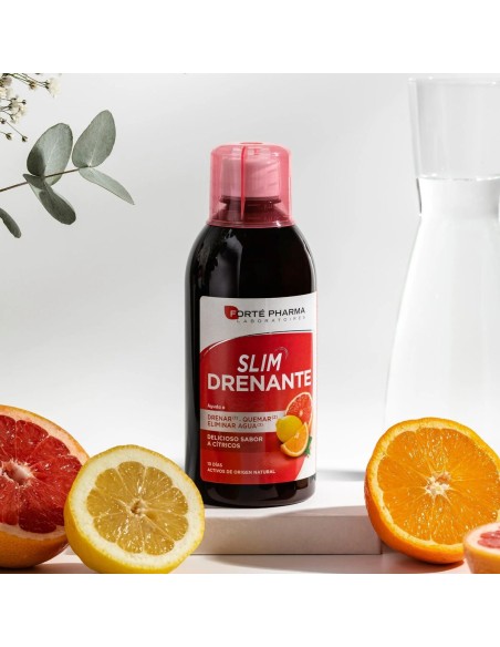 Supplément Alimentaire Forté Pharma Slim Drenante 500 ml Citrique 2 Unités