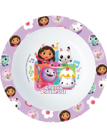 Set de vaisselle pour enfants Gabby's Dollhouse Party (5 Pièces)