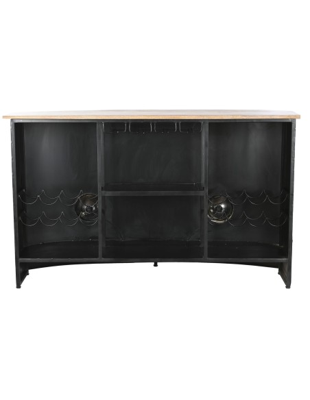 Meuble bar Home ESPRIT Blanc Marron Turquoise 157 x 52 x 90 cm
