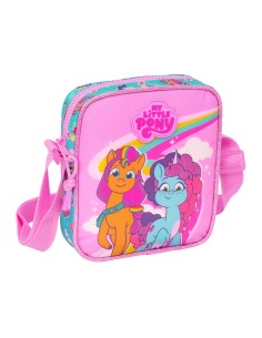 Sac à Bandoulière My Little Pony Magic Rose Turquoise 16 x 18 x 4 cm