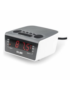 Radio-réveil ELBE CR-932 AM/FM Blanc 2