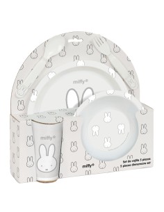 Set de vaisselle pour enfants Miffy Niebla (5 Pièces)