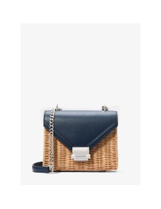 Sac à Bandoulière Michael Kors WHITNEY-NAVY Bleu 21 x 18 x 7 cm