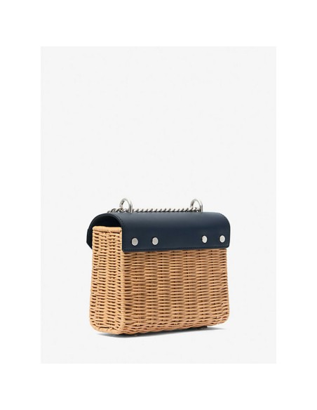 Sac à Bandoulière Michael Kors WHITNEY-NAVY Bleu 21 x 18 x 7 cm