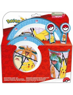 Set de vaisselle pour enfants Pokémon (5 Pièces)