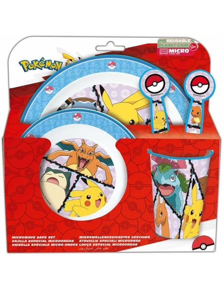 Set de vaisselle pour enfants Pokémon (5 Pièces)