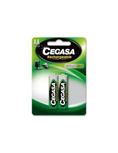 Piles Rechargeables Cegasa 104371 2100 mAh (2 uds)