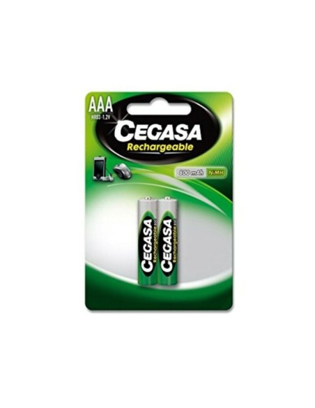 Piles Rechargeables Cegasa HR3 800 mAh 800 mAh (2 uds)