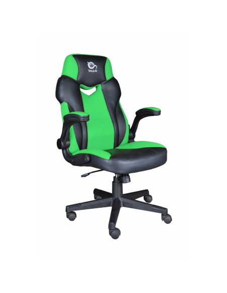 Chaise de jeu Talius CRAB GAMING Vert Noir/Vert