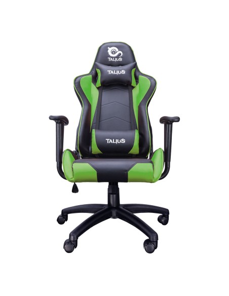Chaise de jeu Talius Gecko V2 Noir Vert Noir/Vert