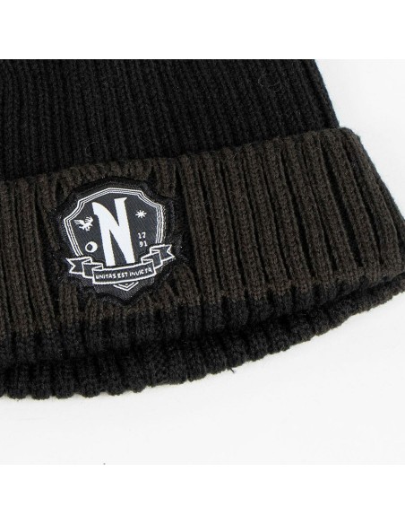 Bonnet et gants Wednesday