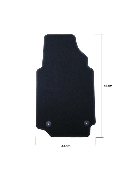 Set de tapis de voitures OCC Motorsport OCCD0002 5 Pièces