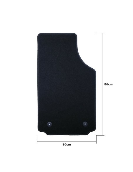 Set de tapis de voitures OCC Motorsport OCCD0005 5 Pièces