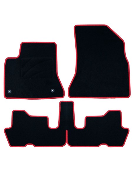 Set de tapis de voitures OCC Motorsport OCCCT0019RD Rouge 5 Pièces
